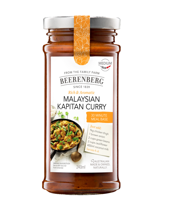 Beerenberg Malaysian Kapitan Chicken Curry (240ml)