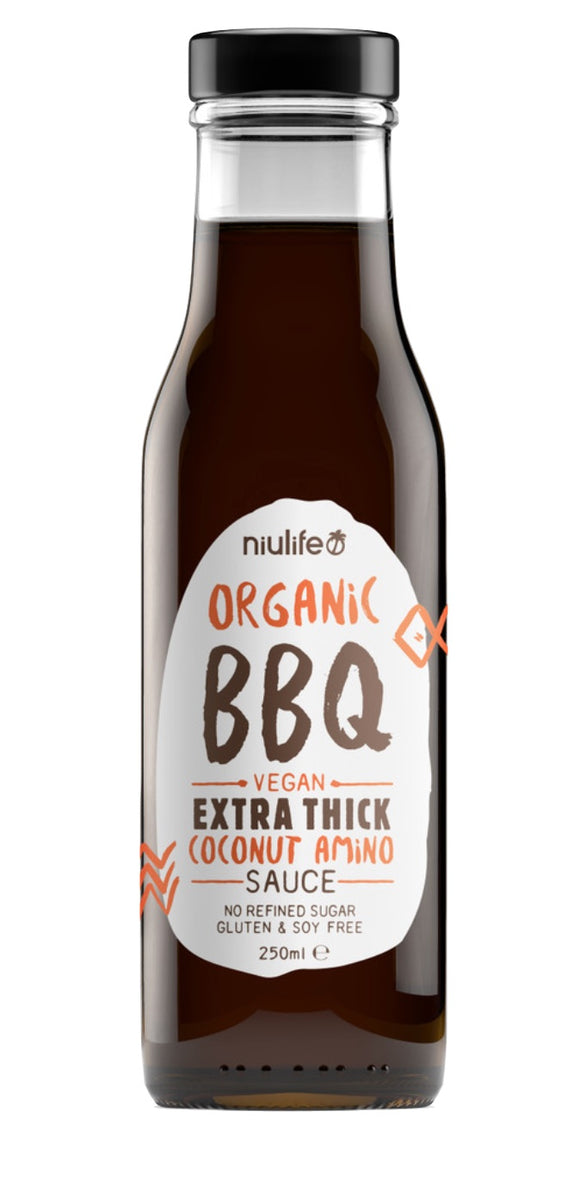 Niulife BBQ Extra Thick Coconut Amino Sauce - 250ml Bottle