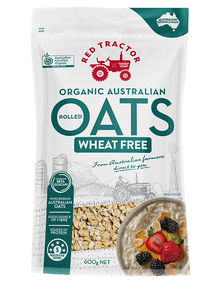 Red Tractor Wheat Free Organic Australian Rolled Oats (600g)