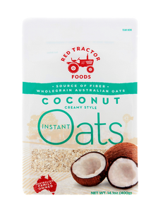 Red Tractor Coconut Instant Oats (400g)