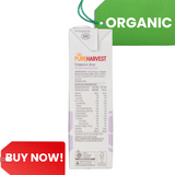 Pure Harvest ORGANIC Soy Milk (Unsweetened) (1 litre)