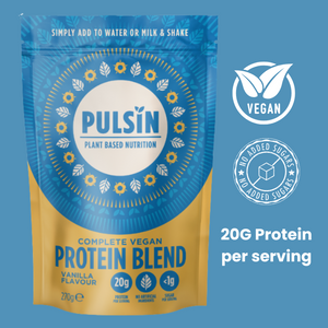 PULSIN Complete Vegan Protein Blend (Vanilla Flavour) (270g)