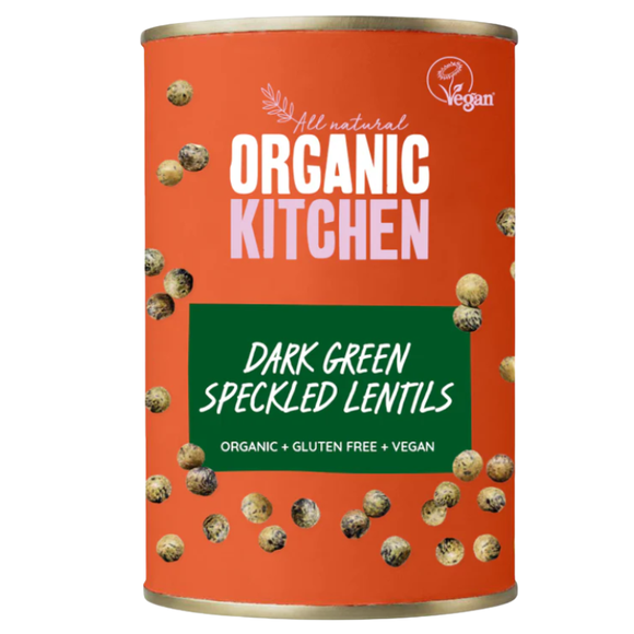 Organic Kitchen Dark Green Speckled Lentil (400G)