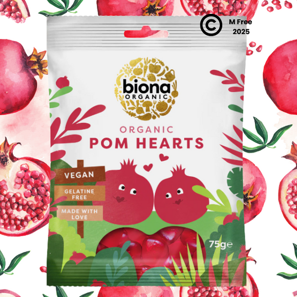 Biona Organic Pom Hearts (75g)