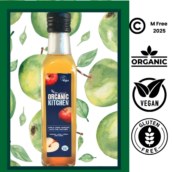 ORGANIC KITCHEN Raw Apple Cider Vinegar with the 