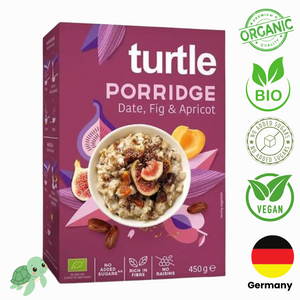 TURTLE Porridge Date, Fig Apricot (450g)