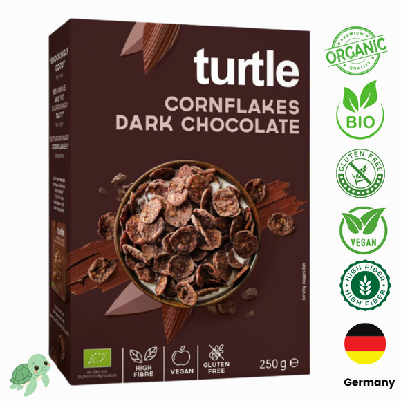 TURTLE Cornflakes Dark Chocolate (250g)