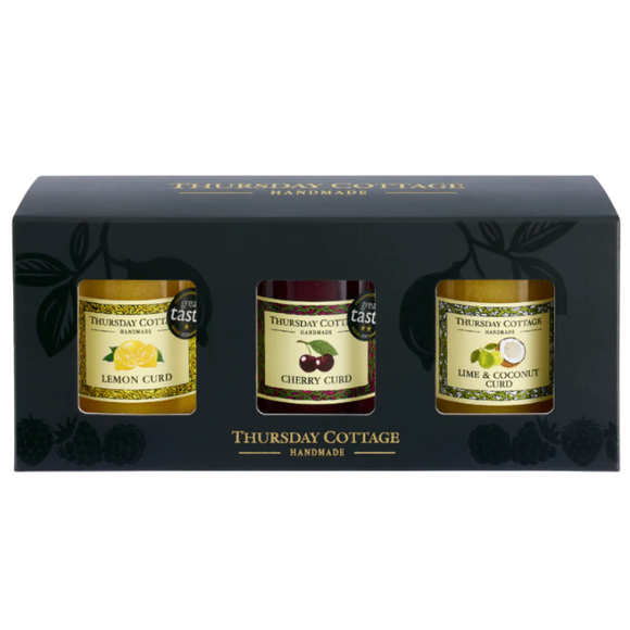 Thursday Cottage Deluxe Curd Trio GIft Set 3 x 110G