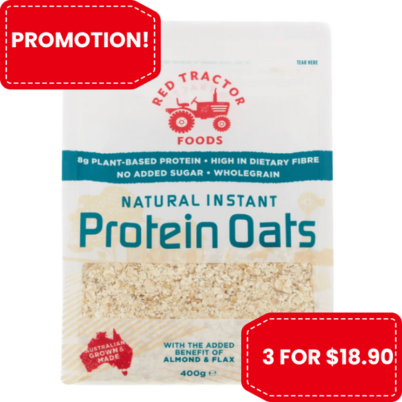 Red Tractor Natural Instant Protein Oats (400g)