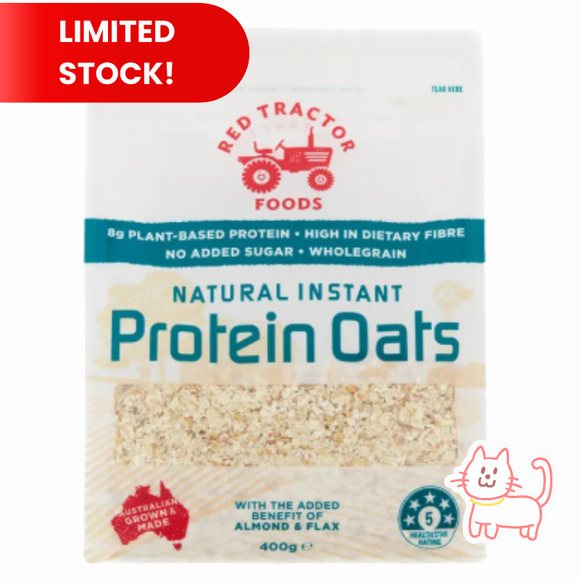 Red Tractor Natural Instant Protein Oats (400g)