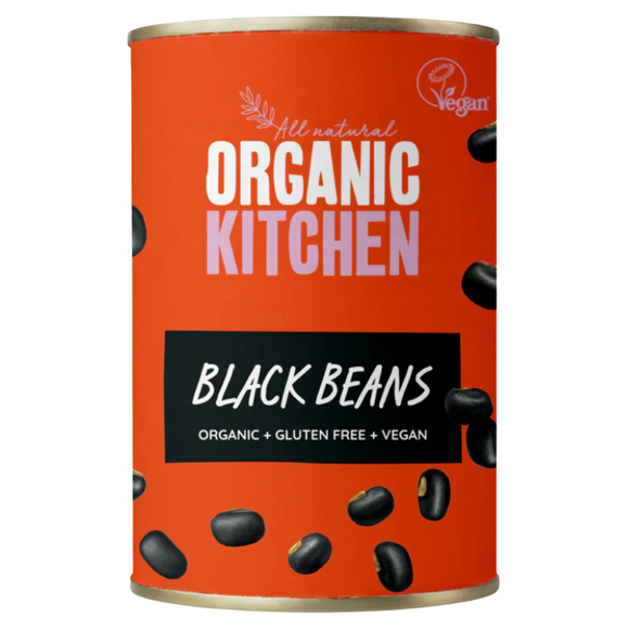 Organic Kitchen Black Beans (400G)