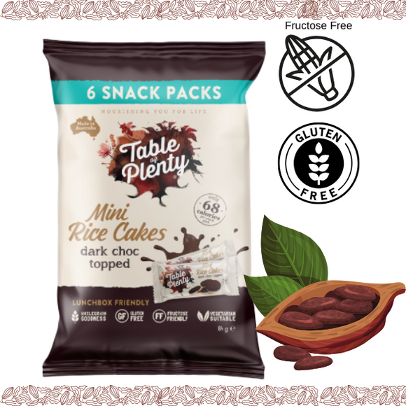 Table of Plenty Dark Chocolate Snack Pack (84g) Carton Sale (NEW!)