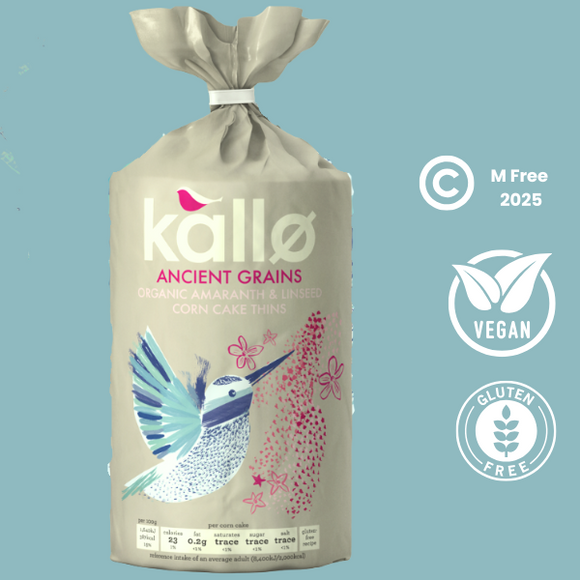KALLO Organic Ancient Grains Rice Cakes (150g)