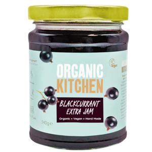 Organic Kitchen Blackcurrant Extra Jam 340G