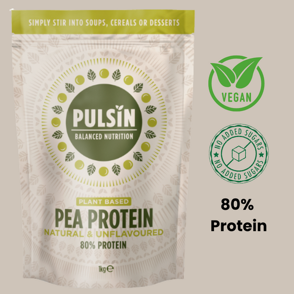 PULSIN Plant Based Pea Protein (Natural Unflavoured) (250g)