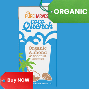 Pure Harvest COCO QUENCH ORGANIC Almond Coconut Unsweetened 1 litre