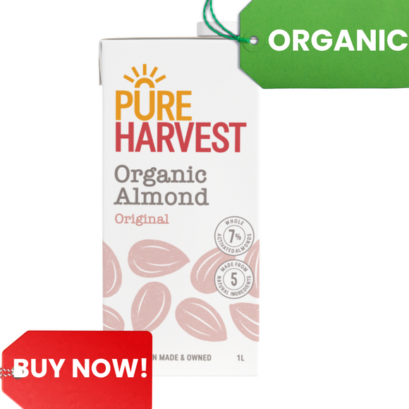 Pure Harvest ORGANIC Almond Milk Original (1 litre)