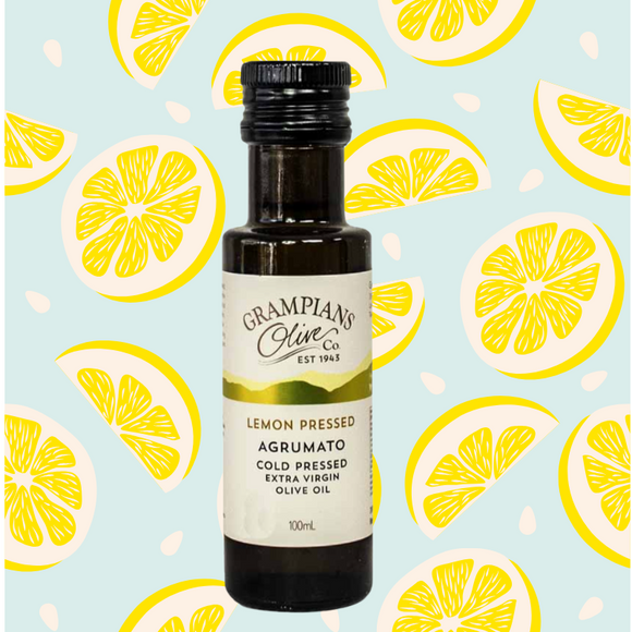 Grampians LEMON PRESSED (AGRUMATO) ORGANIC EXTRA VIRGIN OLIVE OIL *PRE-ORDER ITEM. WA 8687 2051