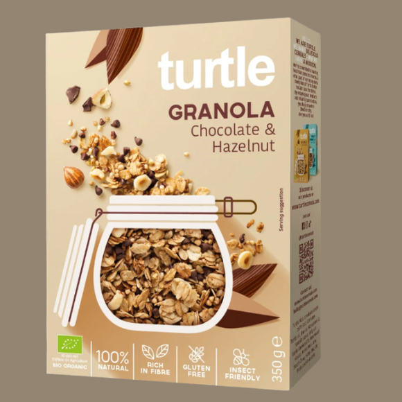 Turtle Granola Chocolate Hazelnut (350G)