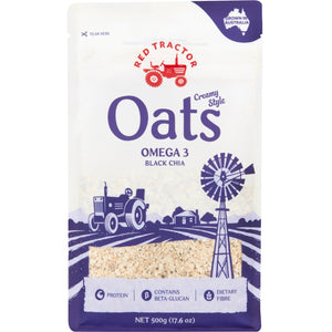 Red Tractor Omega 3 Chia Instant Oats (500g)