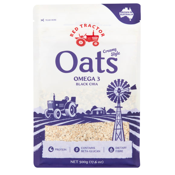 Red Tractor Omega 3 Chia Instant Oats (500g)