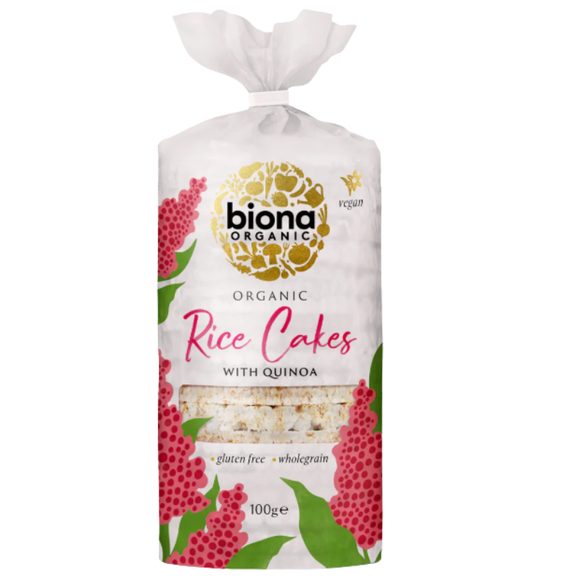 Biona Organic Rice Cakes Quinoa 100G