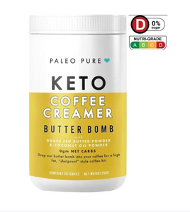 Paleo Pure Coffee Creamer -Butter Bomb (Grass Fed Butter and Coconut Oil) (250g)