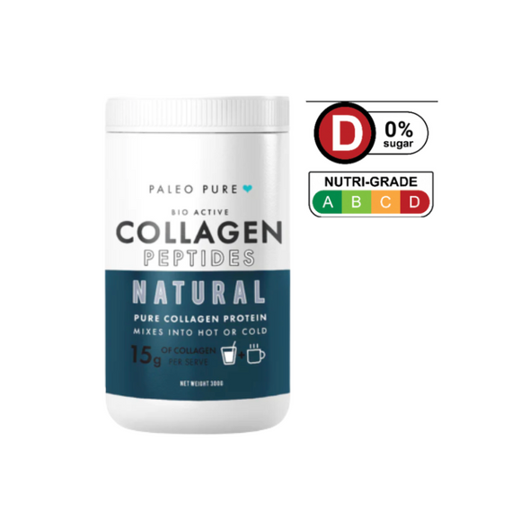 Paleo Pure Bioactive Collagen Peptides - Natural (300g)