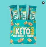 Pulsin Keto Choc Fudge Peanut (Low Sugar-Gluten Free) (50g)