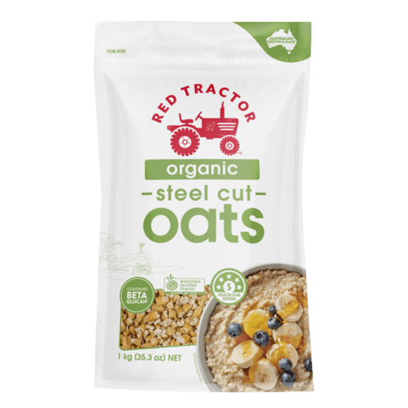 Red Tractor Australian Organic Steel Cut (1 kg) (Available NOW!)