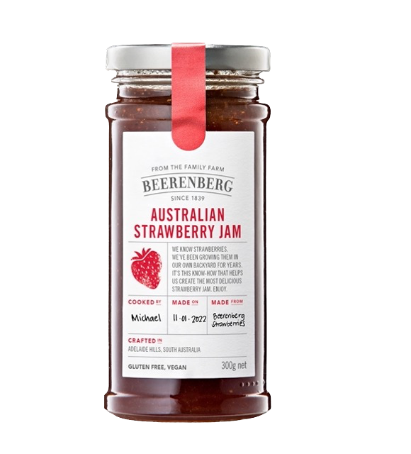 Beerenberg Australia Strawberry Jam (300g)
