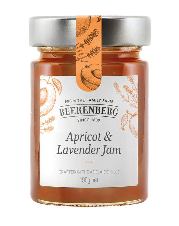 Beerenberg Apricot Lavender Jam (190g)