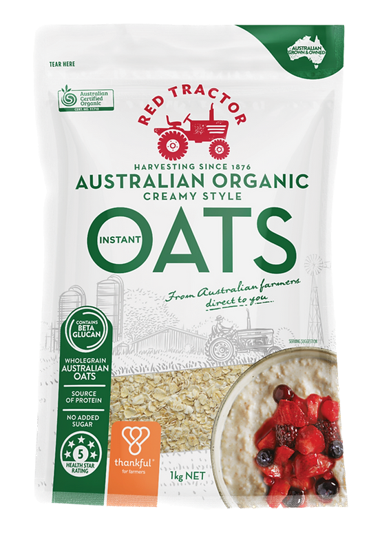 Red Tractor Organic Instant Oats (1 kg)