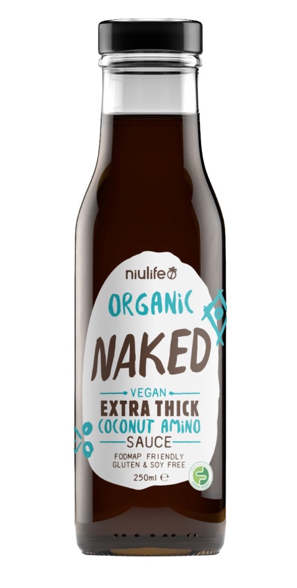 Niulife Naked Extra Thick Coconut Amino Sauce - 250ml Bottle