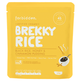 Forbidden Foods Certified Organic Brekky Rice (Black Rice Honey and Cinnamon Pudding)(125g) - mrs-free-singapore