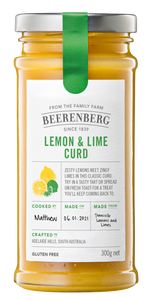 Bereenberg Lemon & Lime Curd (300g) (Delivery end June 24)