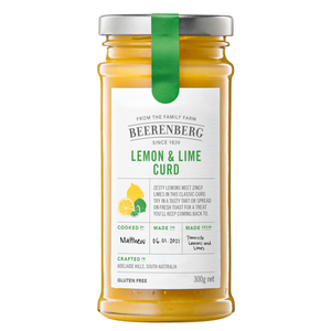 Bereenberg Lemon & Lime Curd (300g) (Delivery end June 24)