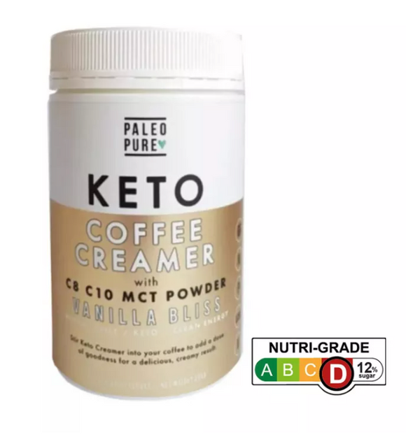 Paleo Pure Keto coffee creamer- Vanilla Bliss 250gm