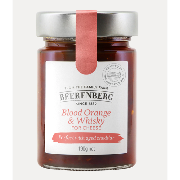 Beerenberg Australian Blood Orange & Whisky for Cheese (190g)