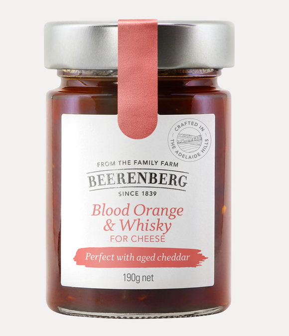 Beerenberg Australian Blood Orange & Whisky for Cheese (190g)