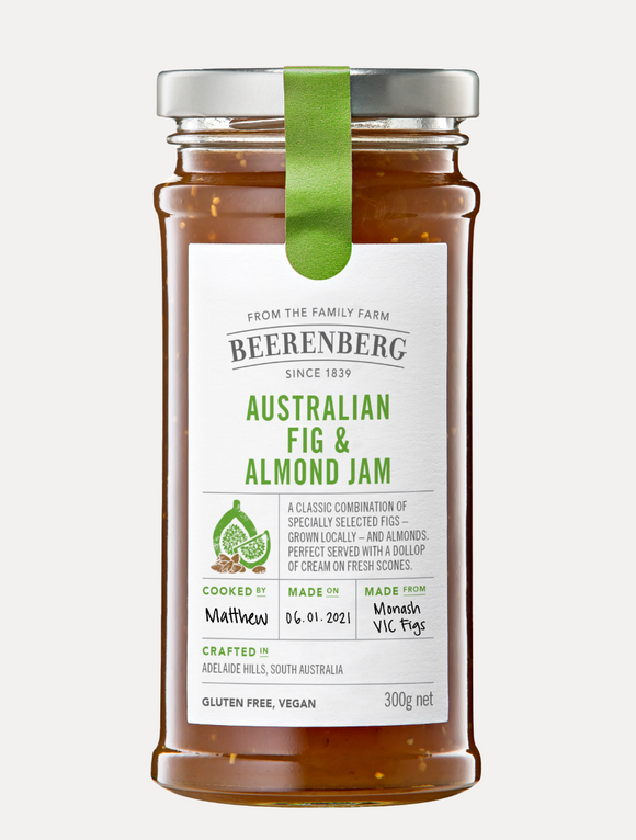 Beerenberg Australian Fig Almond Jam (300g)