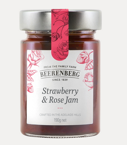Beerenberg Strawberry Rose Jam (190g)