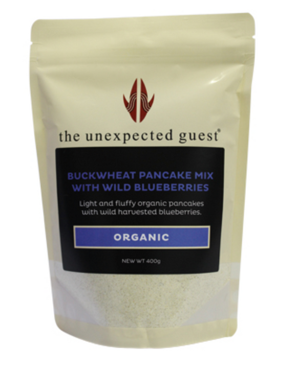 Gluten free Buckwheat Pancake Mix with Wild Canadian Blueberries (400g)(Pack of 2) - mrs-free-singapore